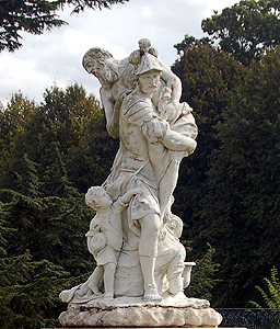 Aeneas and Anchises in the French Garden September 2011